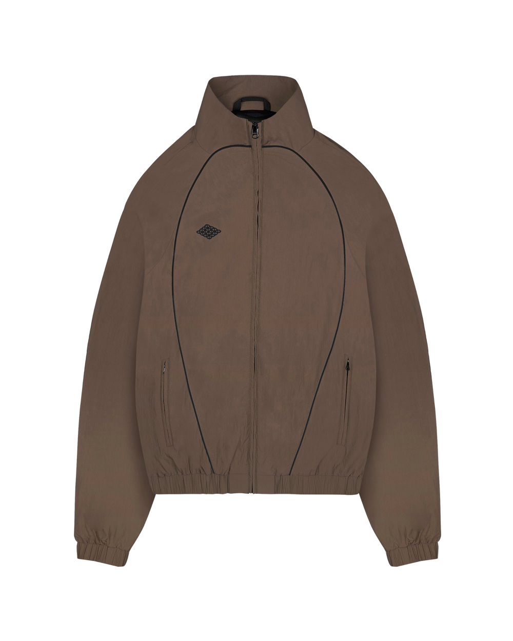 Rhombus Track Jacket Cocoa
