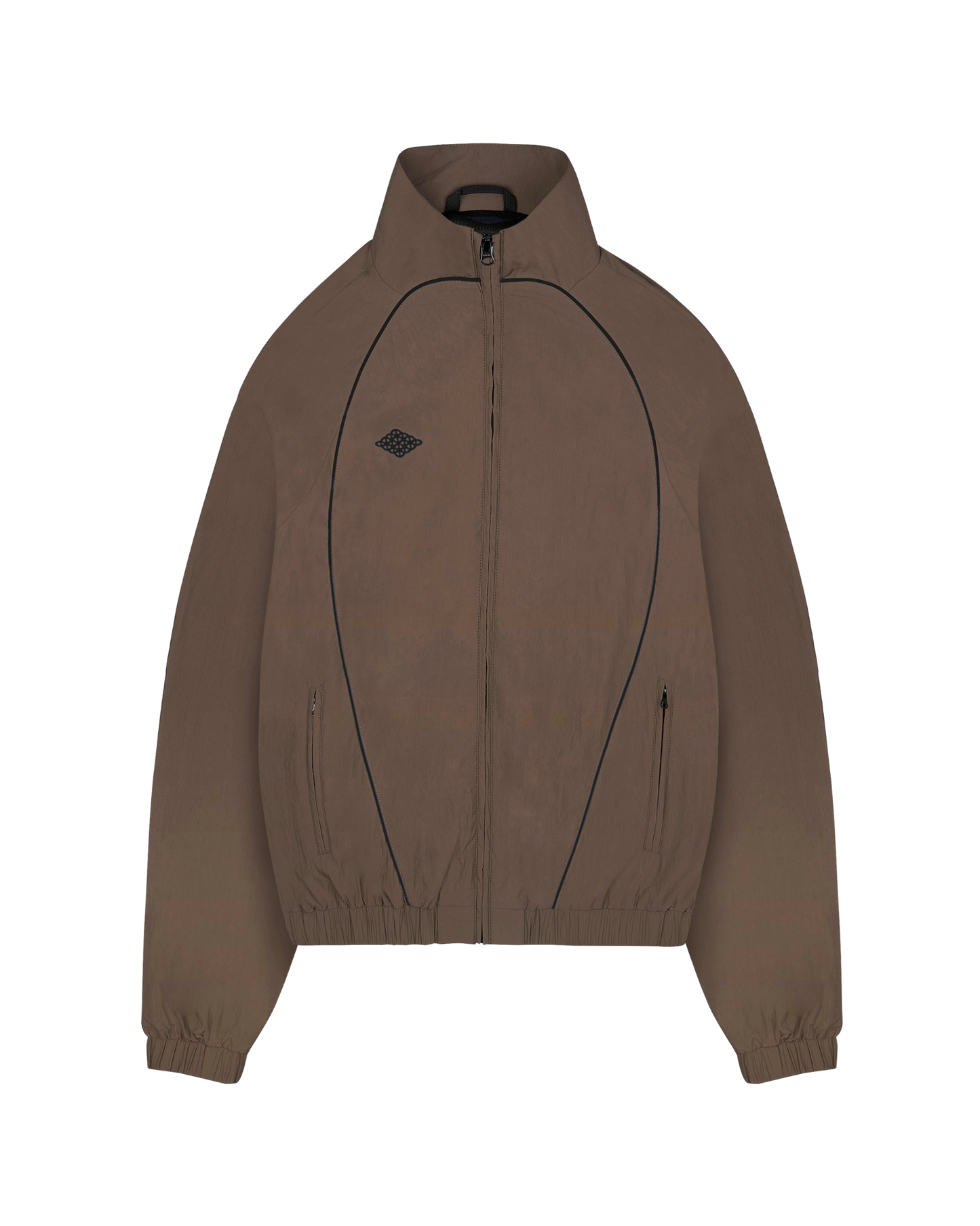 Rhombus Track Jacket Cocoa