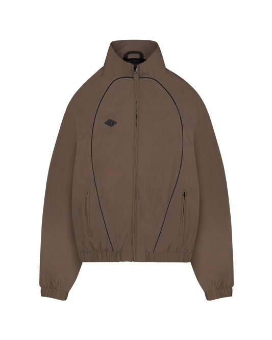 Rhombus Track Jacket Cocoa