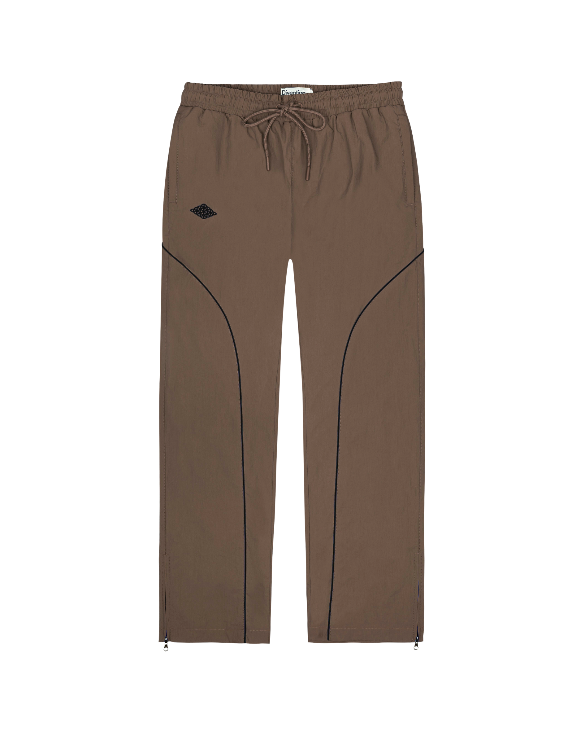 Rhombus Track Pants Cocoa