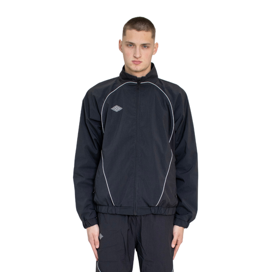 Rhombus Track Jacket Black