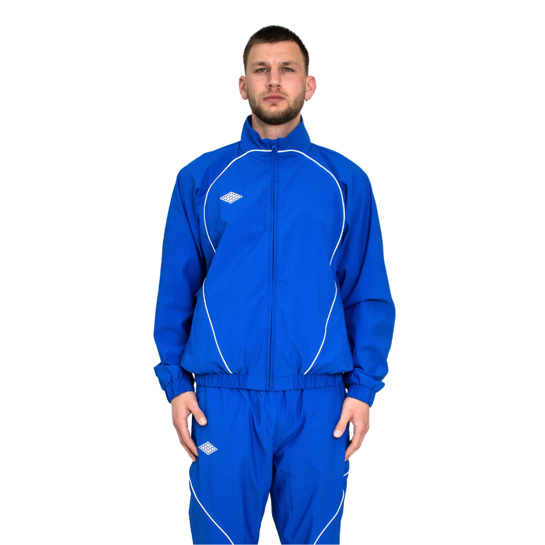 Rhombus Track Jacket Royal