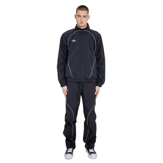 Rhombus Track Pants Black