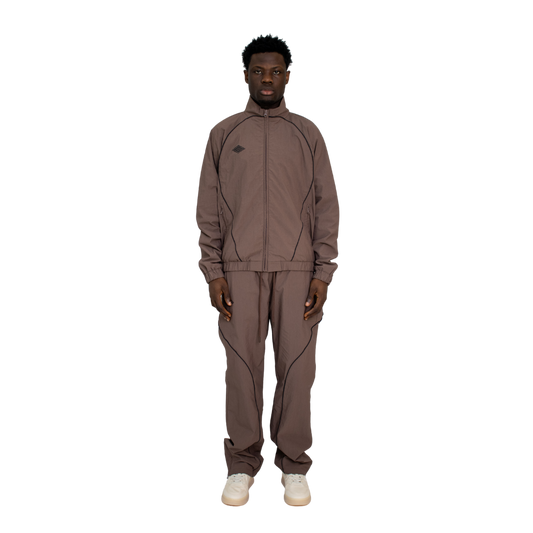 Rhombus Track Pants Cocoa
