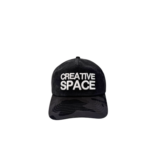 Creative Space Cap Black Camo