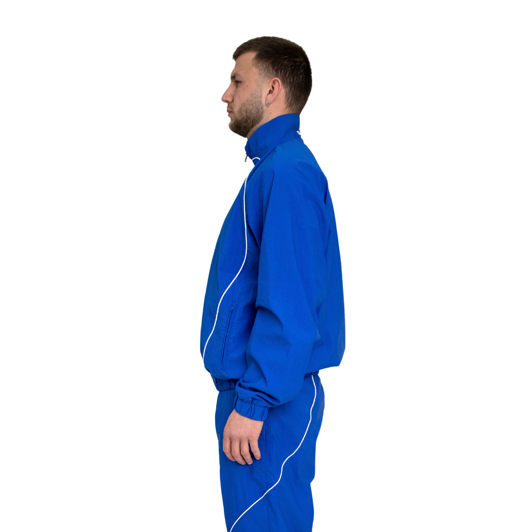 Rhombus Track Jacket Royal