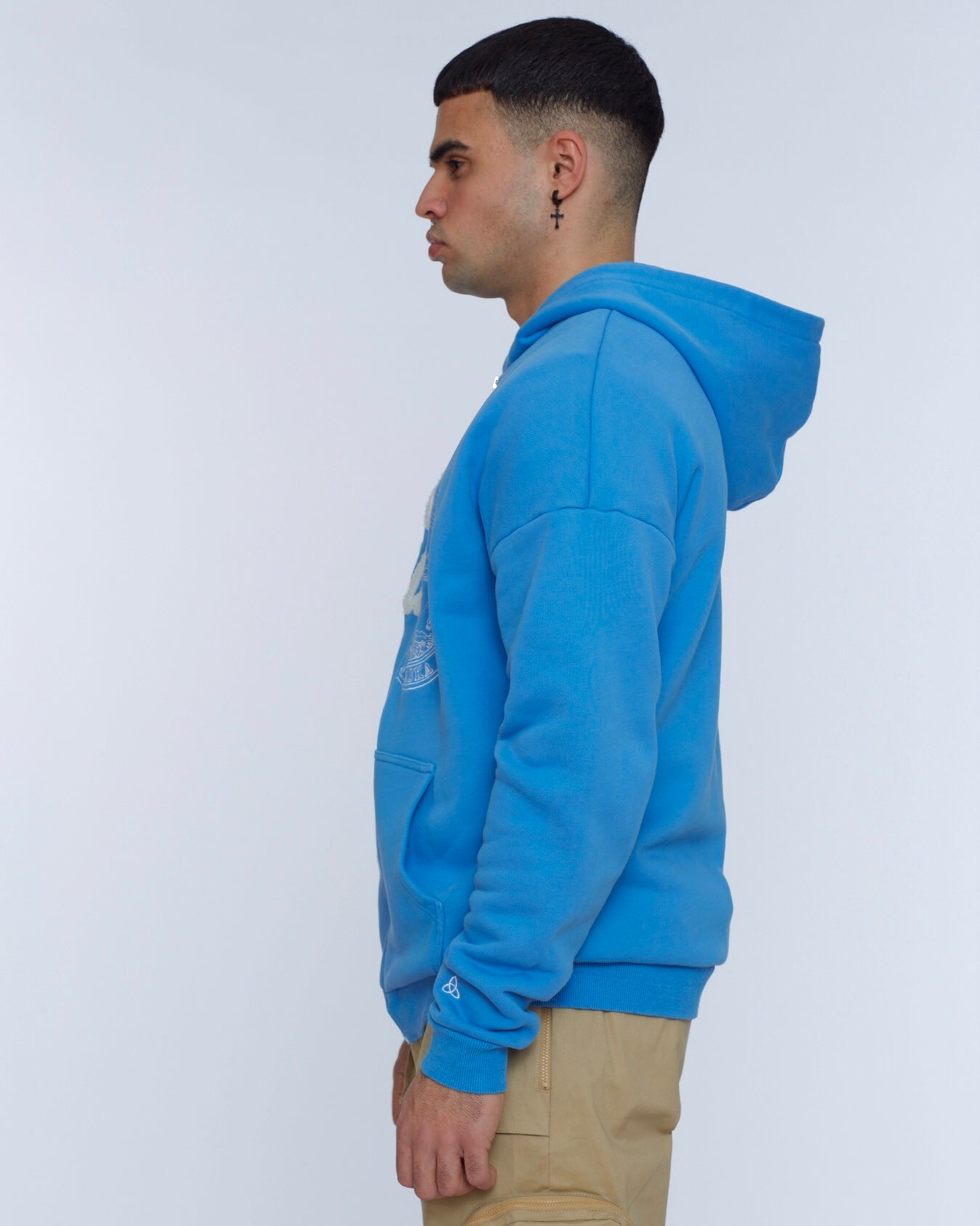 Alaska Zip-Hoodie Blue
