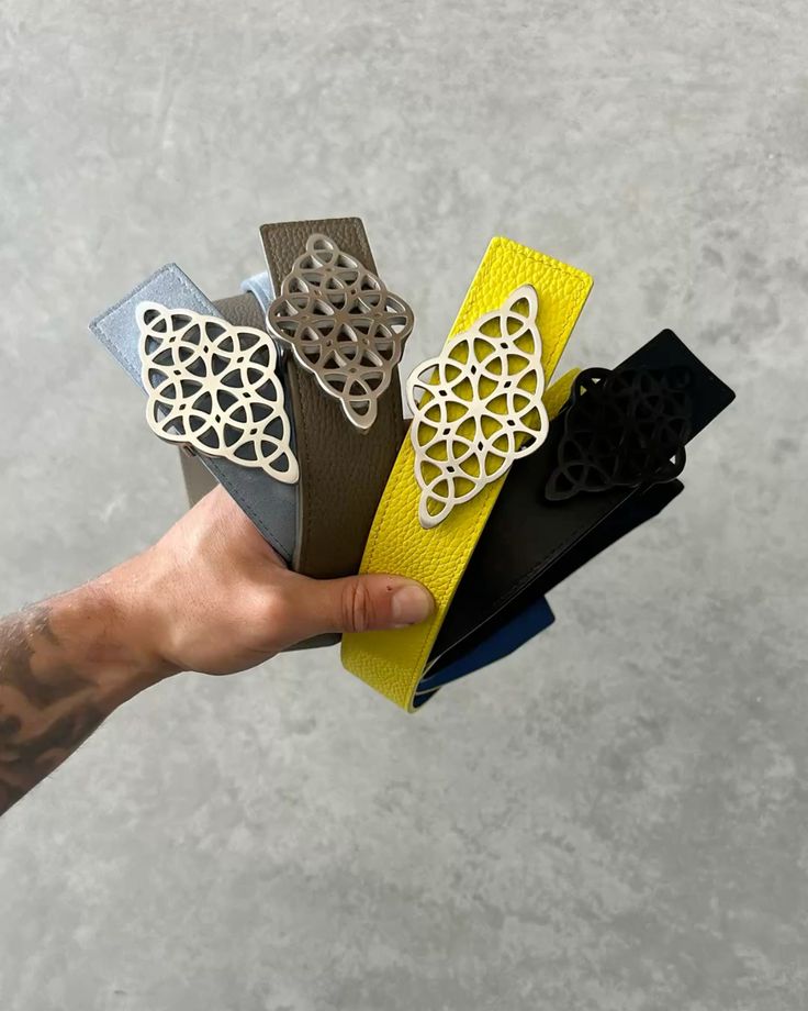 Rhombus Belt All Black