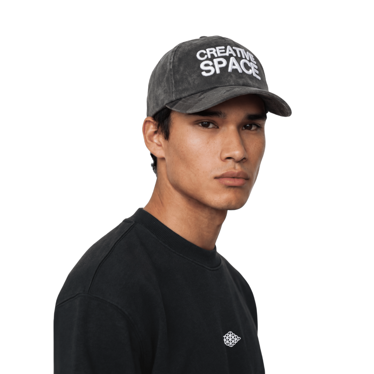Creative Space Cap Black Camo