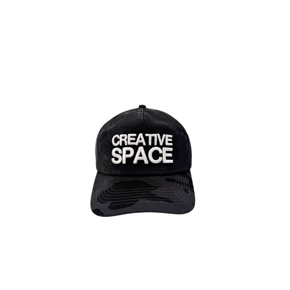 Creative Space Cap Black Camo