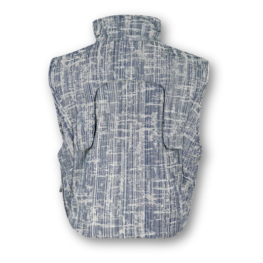 Entity Vest Stitched Denim