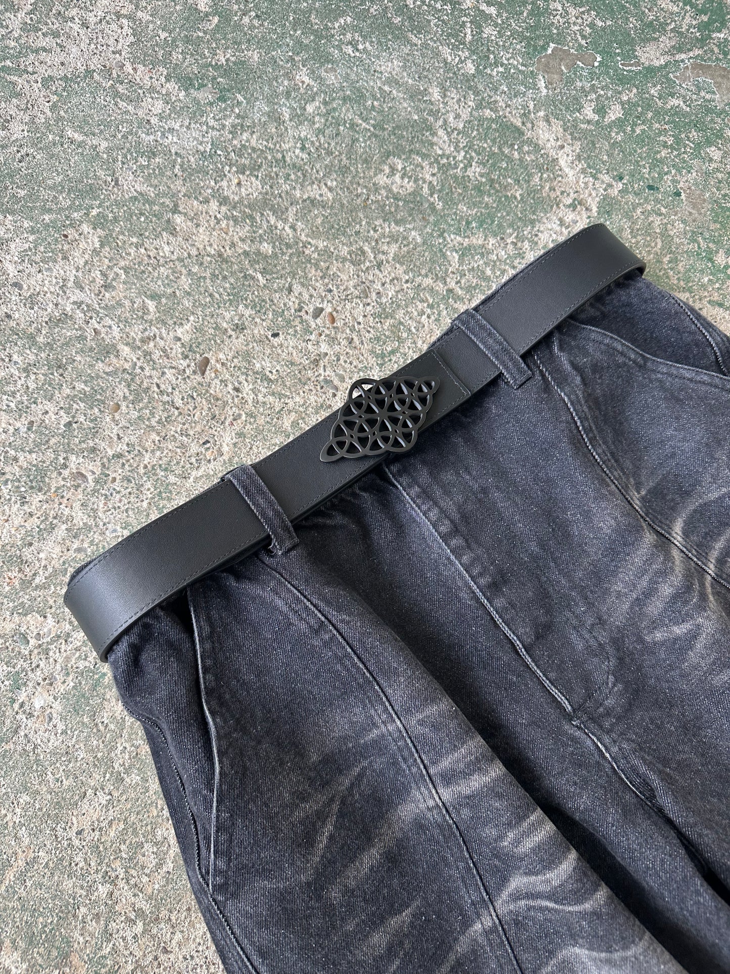 Rhombus Belt All Black