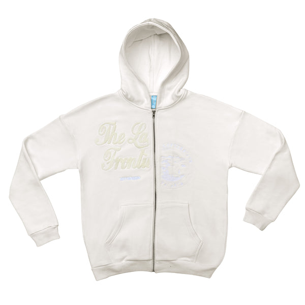 zip hoodie herren weiß