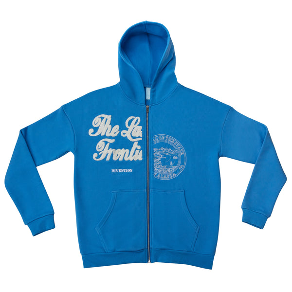 hoodie blau
